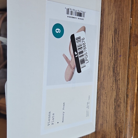 NWT A New Day Vienna Tan Women's Flats - Picture 2 of 6